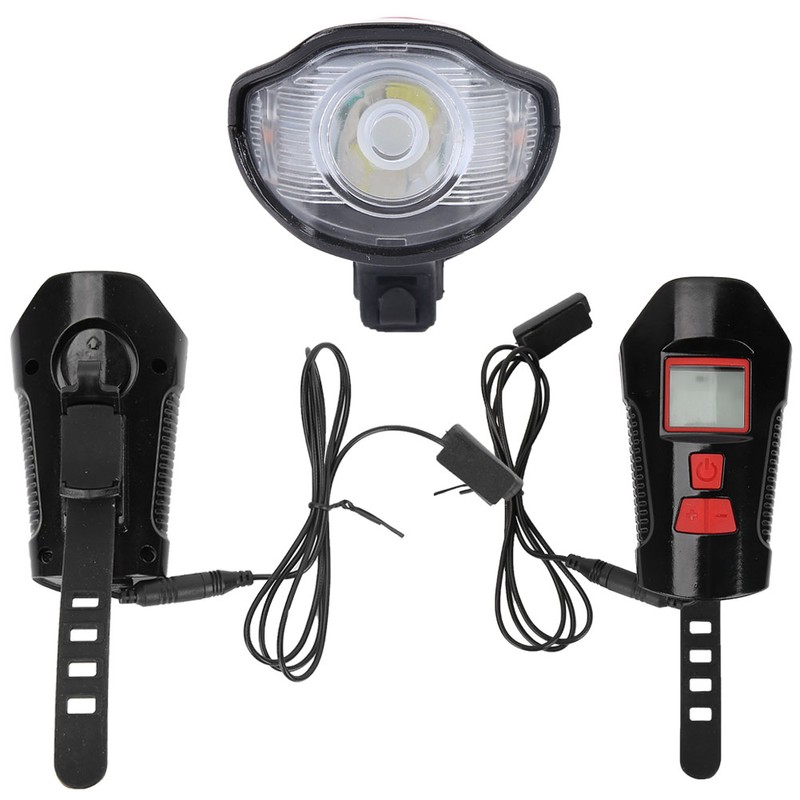 Multifunctional Bicycle Light USB Rechargeable Bike Cycling Headlight Accessory