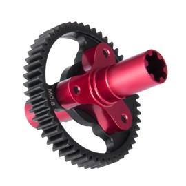 BRKRC 50T 54T 55T 56T Slipper Clutch 0.8 Pitch Gear Upgrades Part for 1/10 Arrma Granite Senton Vorteks Big Rock 3S/Kraton Outcast 4S 1/8 Typhon 3S (55T)