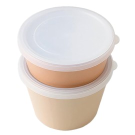 Takenaka T-36406 Chiaro Delicap Lunch Box, Made in Japan, Brown (Upper Level) 10.1 fl oz (300 ml), Lower Level, 16.9 fl oz (500 ml)