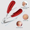 Thick Toenail Clippers, Podiatrist Toe Nail Clippers for Ingrown &