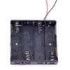 Cylewet Plastic Battery Storage Holder Case Holder Box for 4