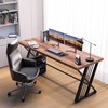 YOHKOH 59" Home Office Desk, Extra-Wide 23.6" Workspace with 1.38IN