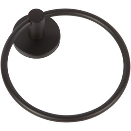 Delaney Hardware 598504 Towel-Rings, 900 Series, Black