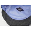 Borges & Scott The Sammy Irish Linen Flat Cap, granite