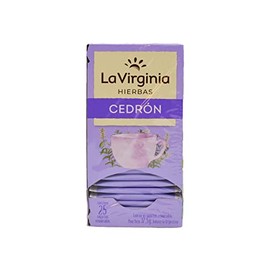 LA VIRGINIA Teas Cedron 2 Pack / Lemon Verbena Tea, 25 Tea Bags