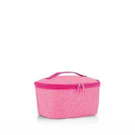 reisenthel Coolerbag S Pocket - Cooler Bag with Outer Material Made from Recycled PET Bottles - Ideal for Lunch on the Go, Twist Pink, Sports