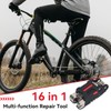16 in 1 Bike Multitools, Bicycle Repair Tool Kit Folding