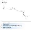 sourcing map 4pcs CPU Cooling Fan Buckles, 8cm Wire Buckle