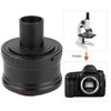 Metal Adapter 23.2mm T Mount Microscope Eyepiece for Canon EOSM