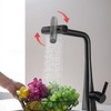 Waterfall Kitchen Tap, Kitchen Tap, Waterfall Spout, Universal Swivel, Extension