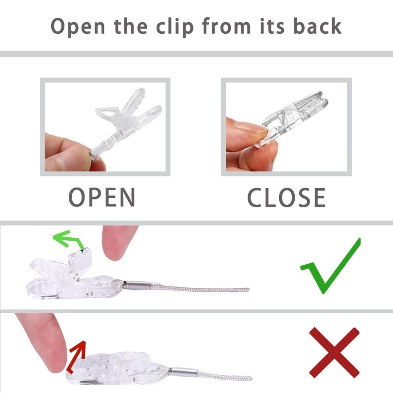 2 Set Binaural Black Hearing Aids Clip for Adults Seniors