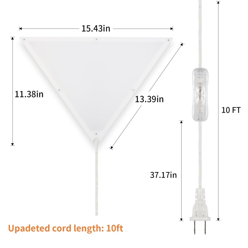 haultop Upgraded Corner Light, 22W 2000LM LED Corner Lights for