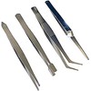 Krafters Korner 4Piece Craft Tweezers hobby building tools for arts