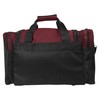 DALIX 17" Duffle Bag Front Mesh Pockets in Maroon