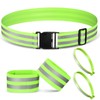 Boyiee Reflective Bands Set Including Reflective Armband Reflective Safety Belt