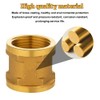1 Inch Brass Sleeve, 2 Pieces Female Thread Connector, G1