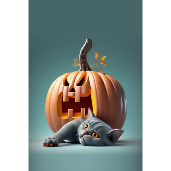 Halloween Pumpkin and Cat: Haunted by Ideas: Halloween Cat &