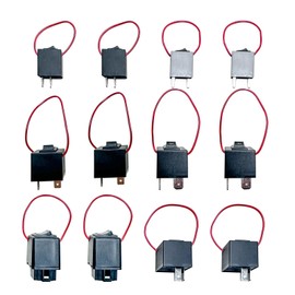9038A Pack of 12 Relay Bypass Switch Kit and Diagnostic Scan Switch Kit with Amp Loop