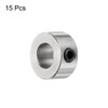 sourcing map 15pcs Set Screw Collars 5.05mm Bore Shaft Collars,