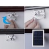 HOLACA Vinyl Siding Hooks Mount for Ring Solar Panel,Universal Solar