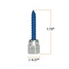 Everflow 8059957-25 3/8" Screw Vertically Threaded Rod Anchor Designed for
