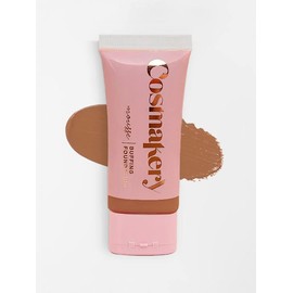 Cosmakery Foundation for Light to Full Coverage - Mousse Liquid Makeup Foundation for Uneven Skin Tone - Diverse Skin Types Mature, Dry, Oily - Oil-free, Cruelty-free (Rich)