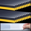 Fainne 25 Pcs Shelf Label Strips 1.25''H x 48"L Self