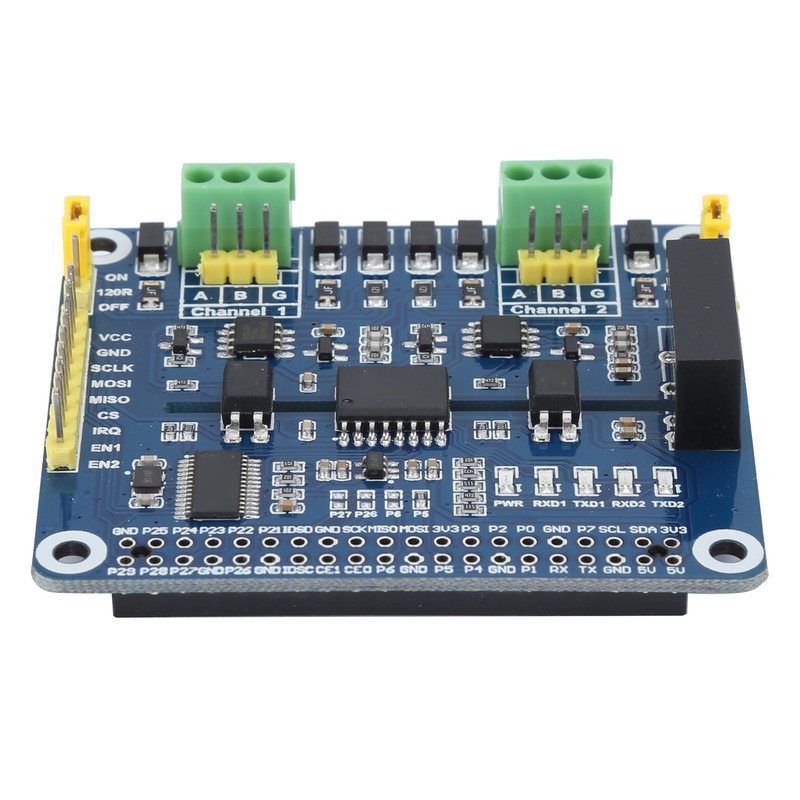 2‑Channel Isolated RS485 Expansion Hat Expansion Board Fit for Raspberry