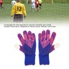 1Pair Goalkeeper Gloves Soccer Goalie Gloves Latex Strong Grip Breathable