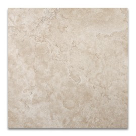 Durango Cream Travertine 18 X 18 Filled and Honed Tile