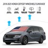 D-Lumina Windshield Sun Shade American Flag for 2018-2025 Honda Odyssey