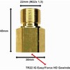 M&M Smartek Pressure Washer Adaptor for Easy!Lock M22 x 1.5