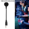 3.5MM Microphone Replacement for MMX100 MMX150 Gaming Headphones, 15CM Plug
