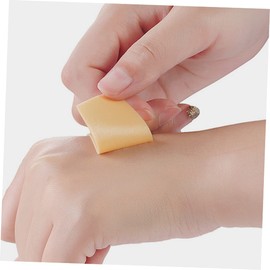 Ipetboom 1Set Non Slip Heel Stickers Durable Wear Resistant Foot Care Stickers for High Heels Prevention and Comfort Heel Patches for All Day Use Khaki