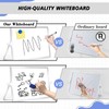 DOLLAR BOSS Magnetic Desktop Whiteboard 20x30cm Double Sided Dry Erase
