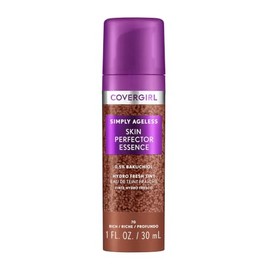 Covergirl Base Maquillaje Esencia Simply Ageless Skin Perfector Tono Rich Tinted Cuidado Piel