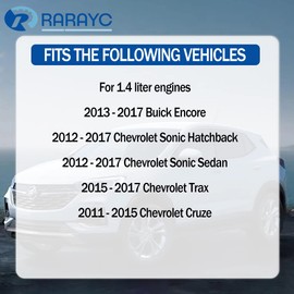 Engine Coolant Housing Water Outlet - Repalcement for Chevy Cruze, Sonic, Trax and Buick Encore 1.4L - Replaces 25193922, and More