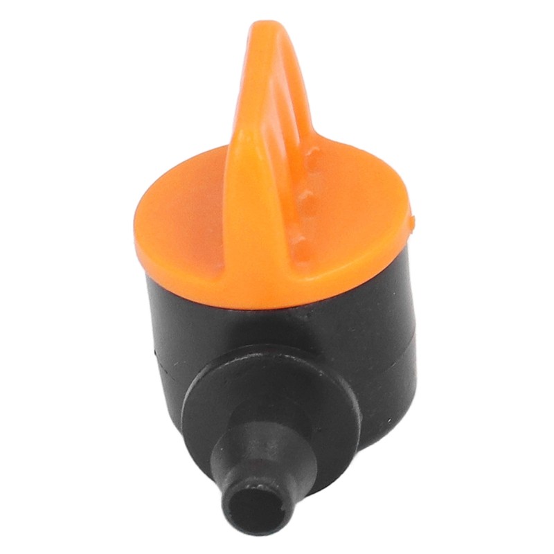 100Pcs 4/7 Barb Valve Irrigation Mini Pipe Water Valve Through