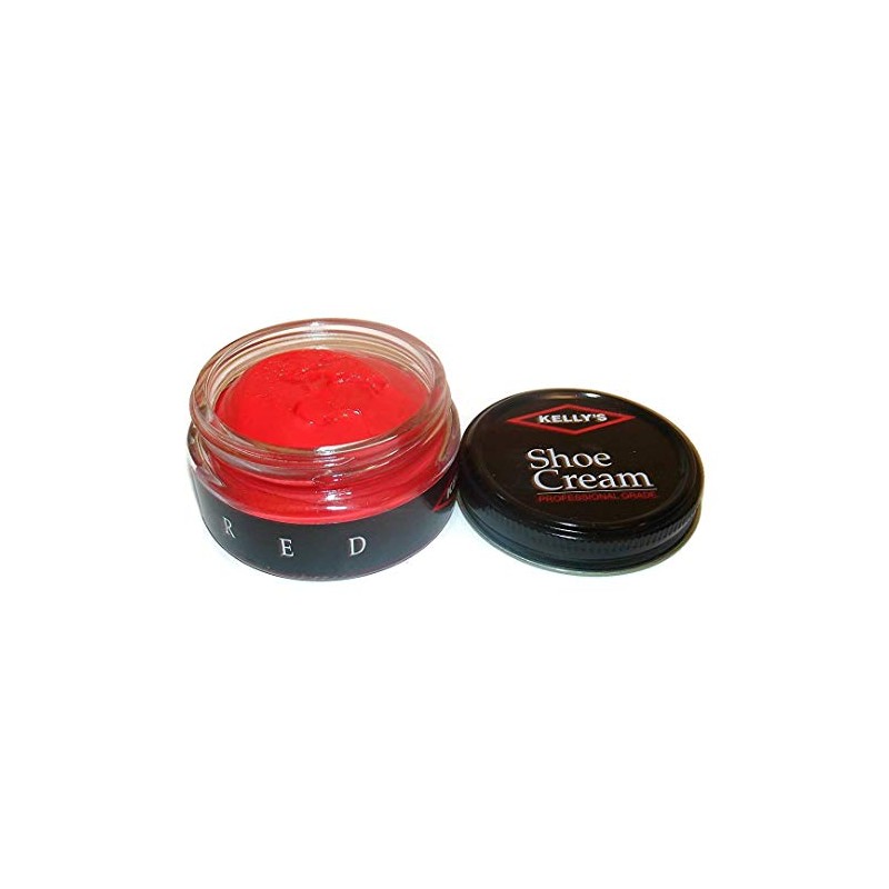Kelly's Red Shoe Polish 1.5 oz - Professional Leather Shoe