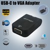 Cirago USB-C To VGA Mini Cable Adapter HD Video Converter