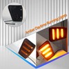 BINQIGOO LED Front Headlight Side Marker Lights for Toyota Pickup