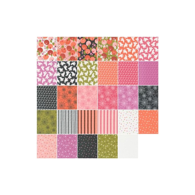 Moda Fabrics Hey Boo Jelly Roll by Lella Boutique 5210JR