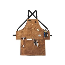 TTETNLY Outdoor Apron, Men's, Artisan/Chef/Work Apron, Plake/Thick, Cotton, Canvas Camping, DIY, Cafes, Bonfires, BBQ's, Outdoors, Work, Home, Business, 2502 Yellow