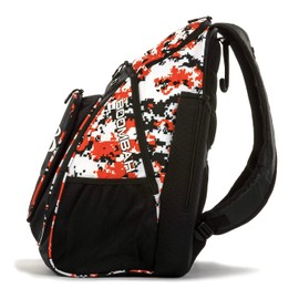 Boombah Squadron Bat Pack Digital Camo Black/Orange