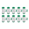 10Pcs Tee Connector 3 Way Quick Connect Push Water Pipe