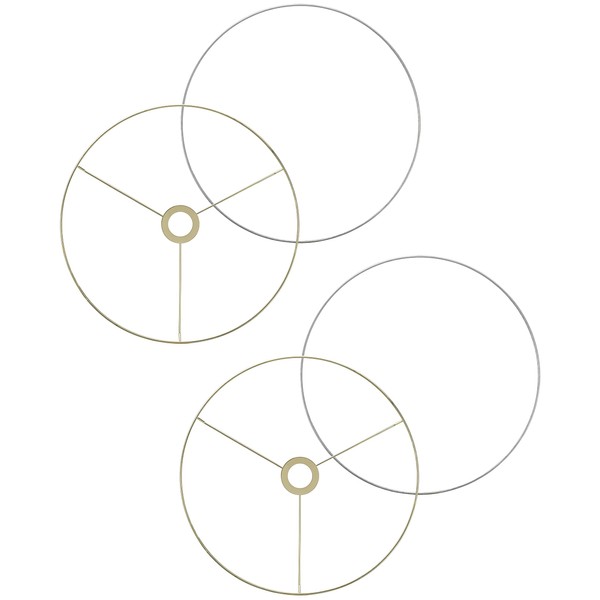 Aspen Creative 20108-12 Metal DIY Pendant Light Shade, European Style