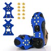 Ice Cleats, Ice Grips Traction Cleats Grippers Non-Slip Over Shoe/Boot
