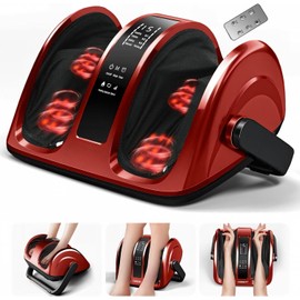 Foot Massager with Heat 3-Heating Shiatsu Foot Massager