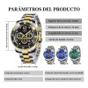 Relojes De Pulsera Cuarzo Hombre Clásico Impermeable Watches