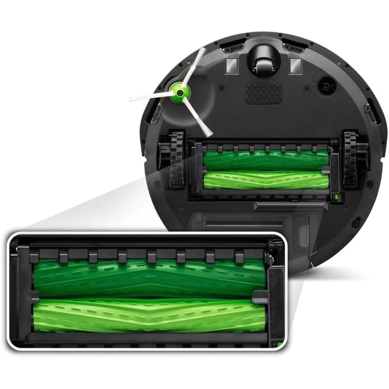 UZPDWK 4 Set Replacement Roller Brushes,Vacuum Cleaner Rubber Brush,Multi-Surface Rubber